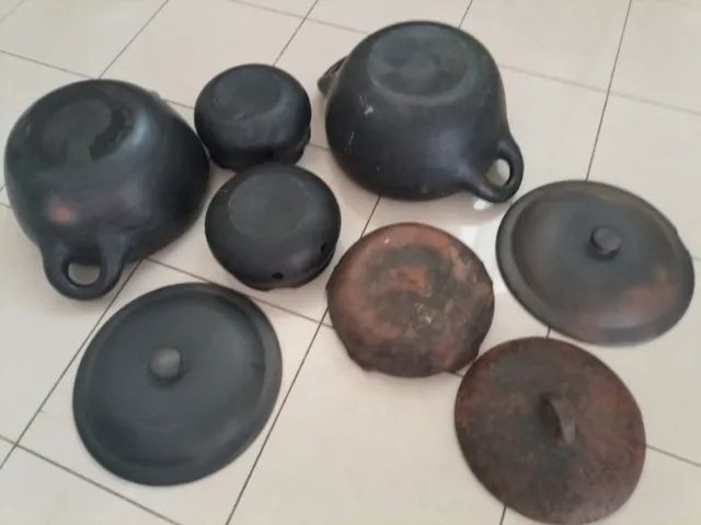 Conjunto de panelas de barro GIGANTE - Foto 5
