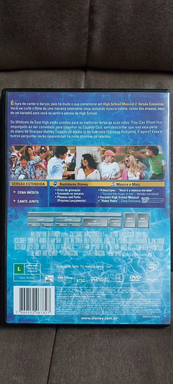 Kit DVDs High School Musical 1 e 2 - Foto 3