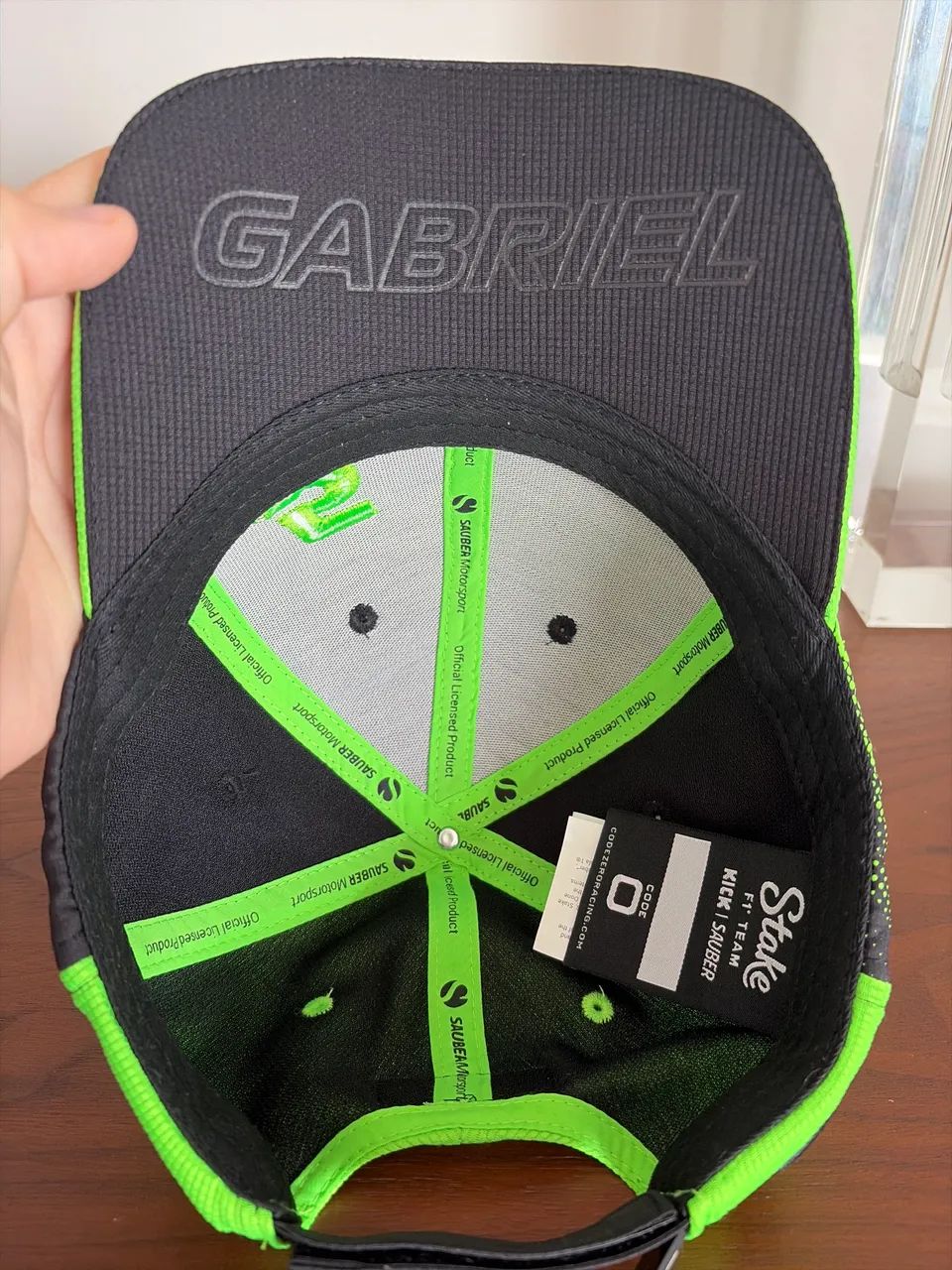 Boné F1 Gabriel Bortoleto Original 2025 - Foto 5