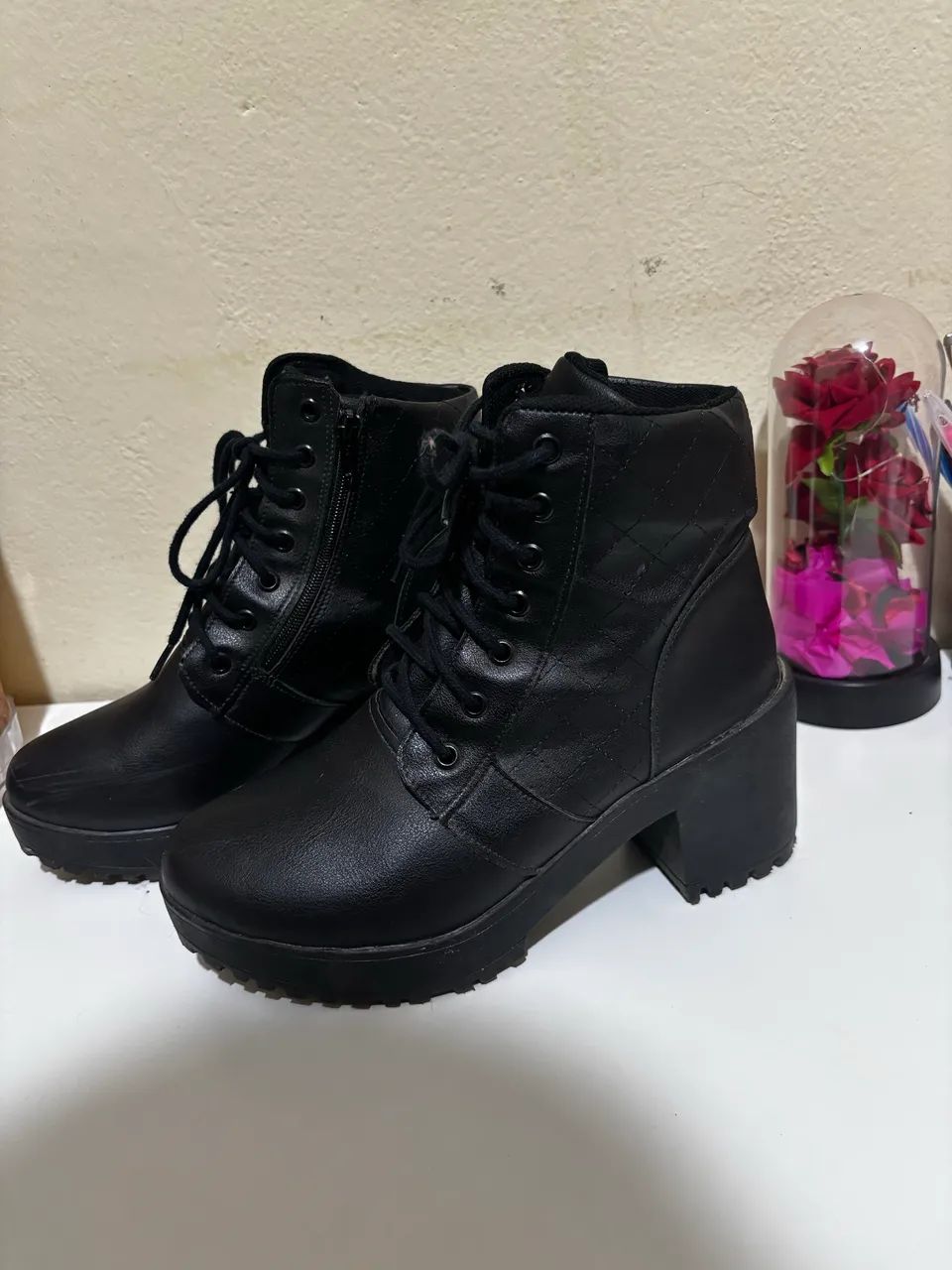 Bota coturno 