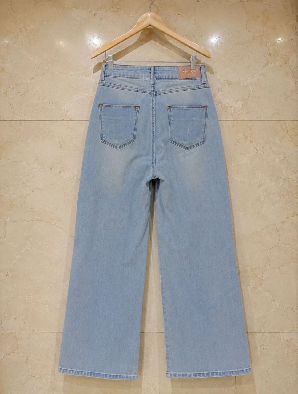 Calça cintura alta