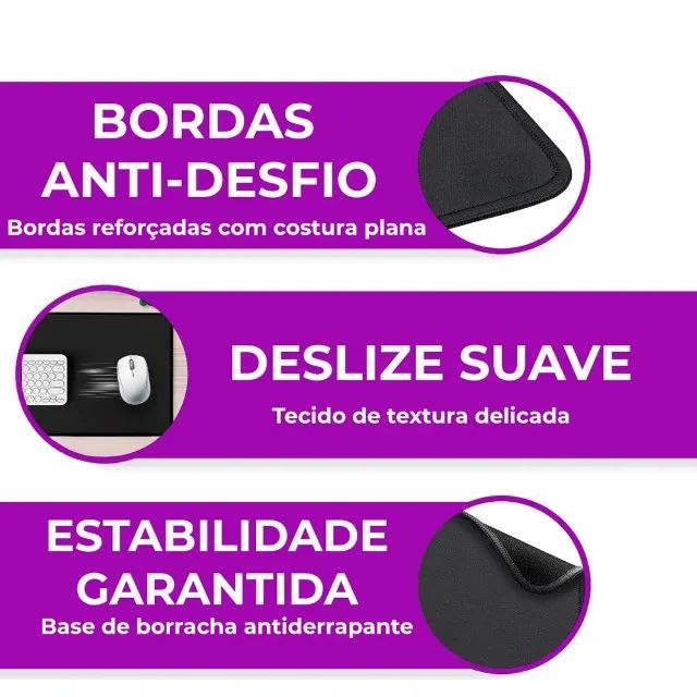 Mouse Pad Dragão Samuray  90x40cm Grande - Foto 2