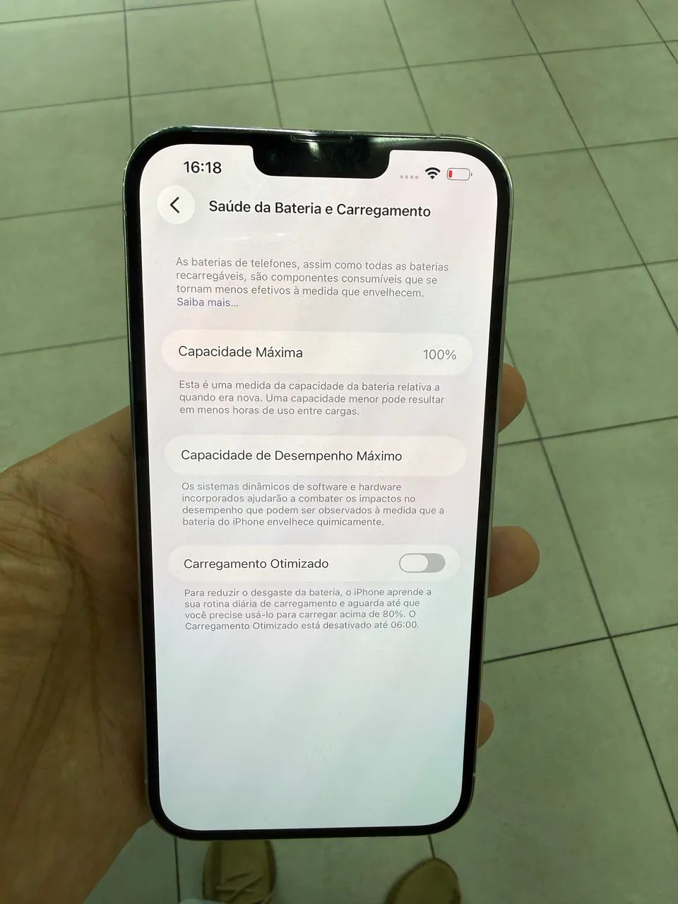 iPhone 13 Pro Max 128gbs impecável. Ac cartão   - Foto 5