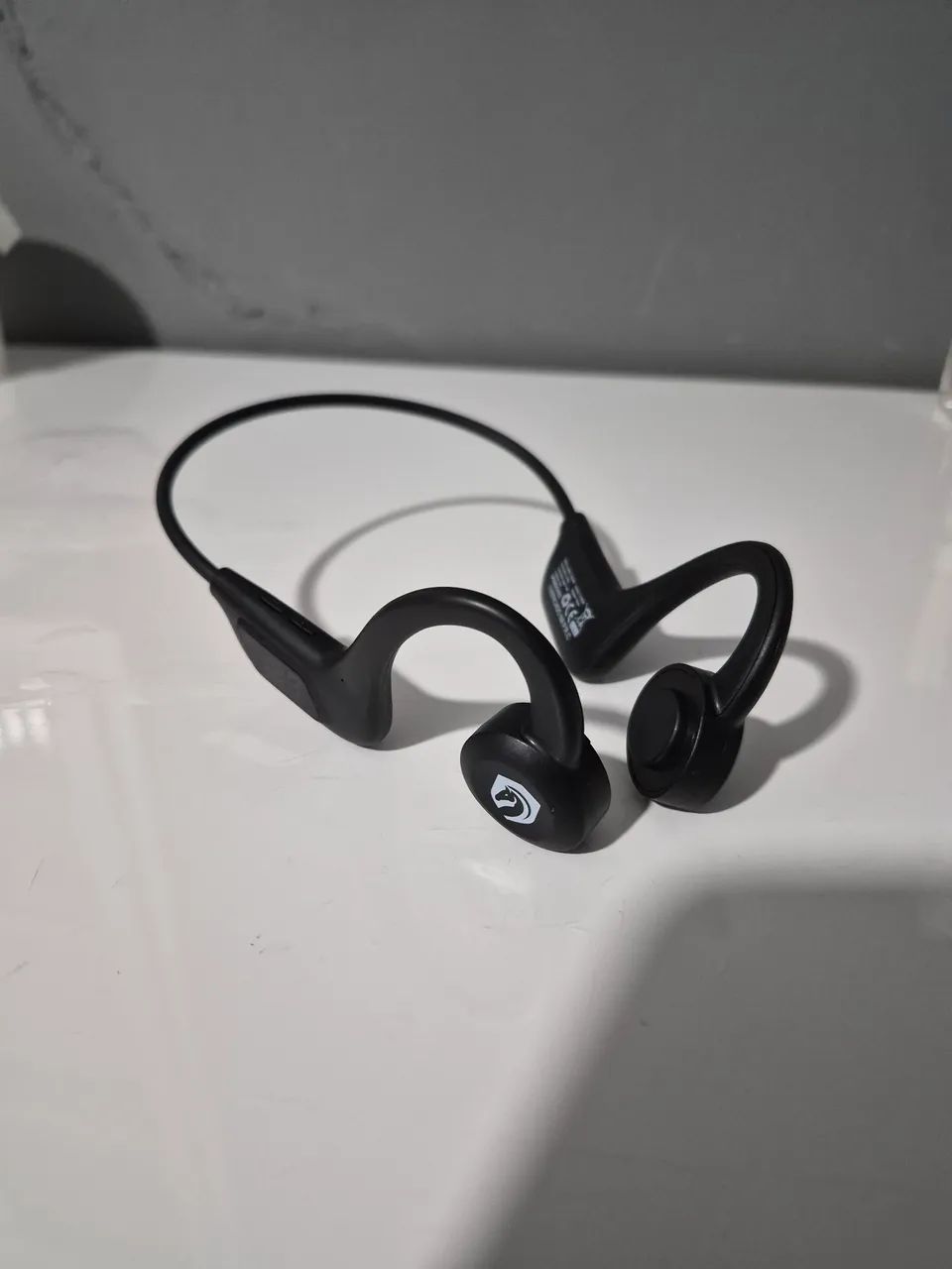 Fone de ouvido condução óssea H'Maston F921 Bluetooth 