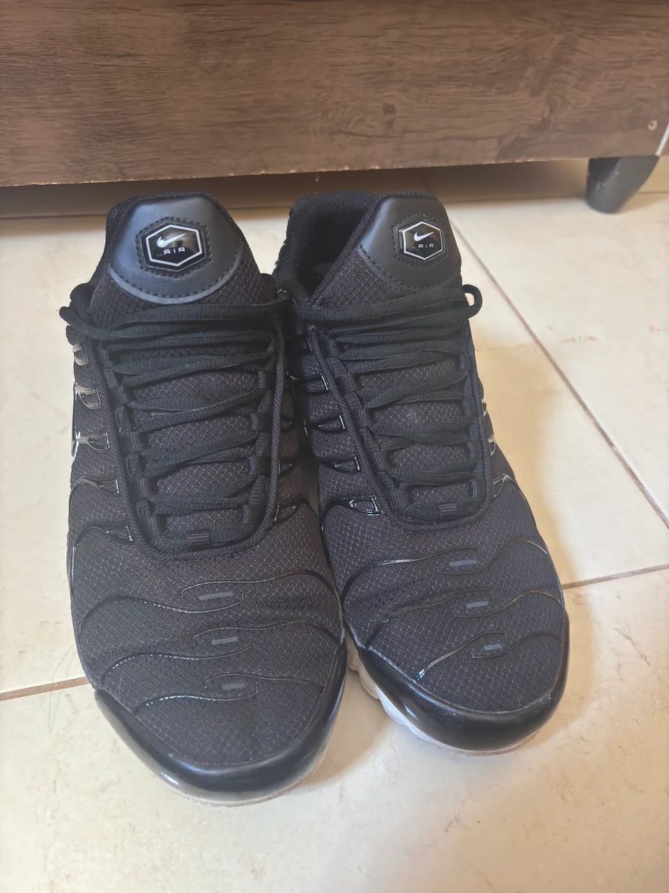 tenis AIR MAX TN preto - Foto 5