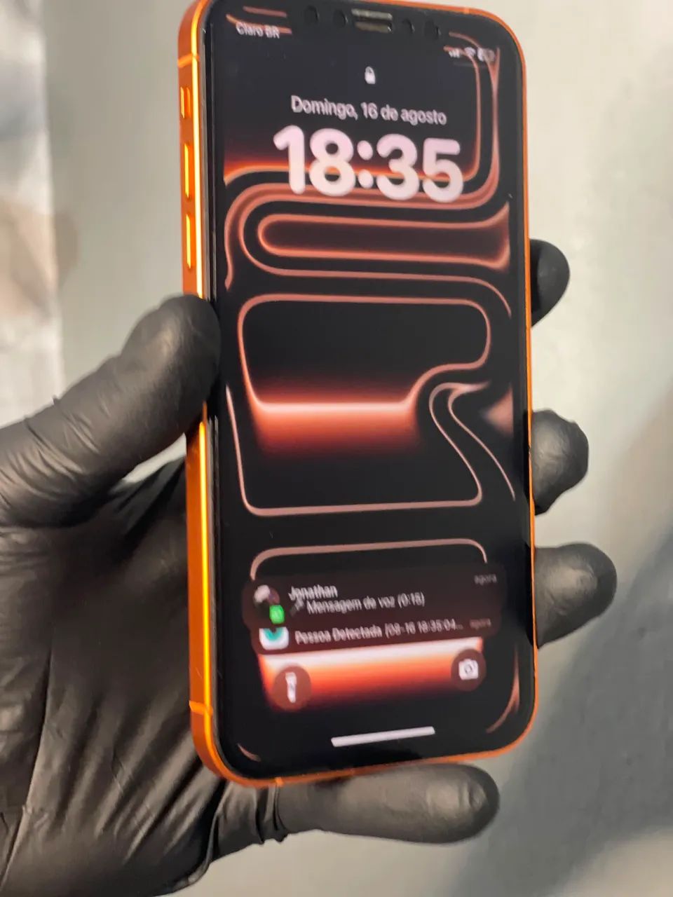 Vendo iPhone XR na carcaça do 17 pro - Foto 2