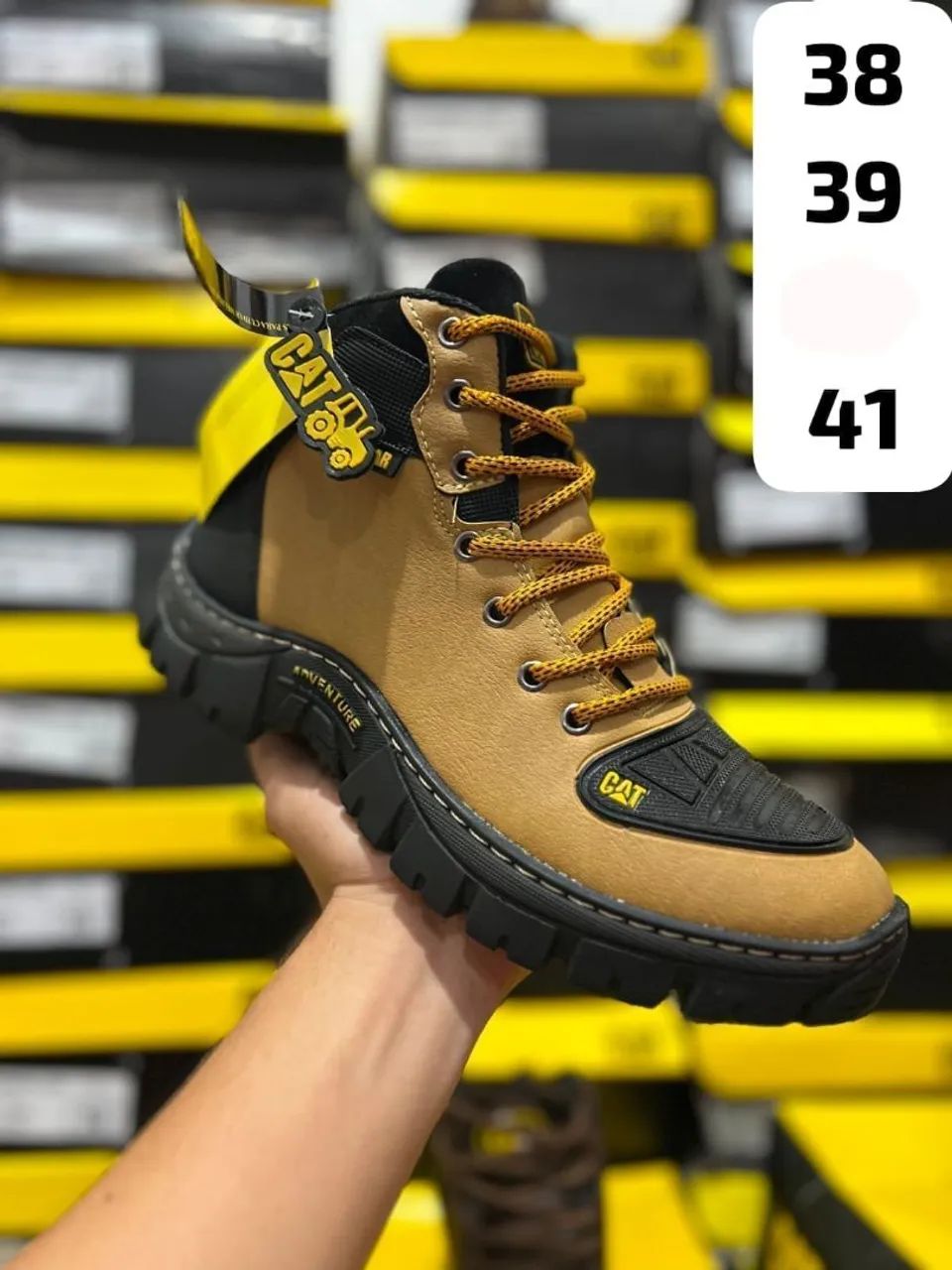 Bota Caterpillar motoqueiro  - Foto 3