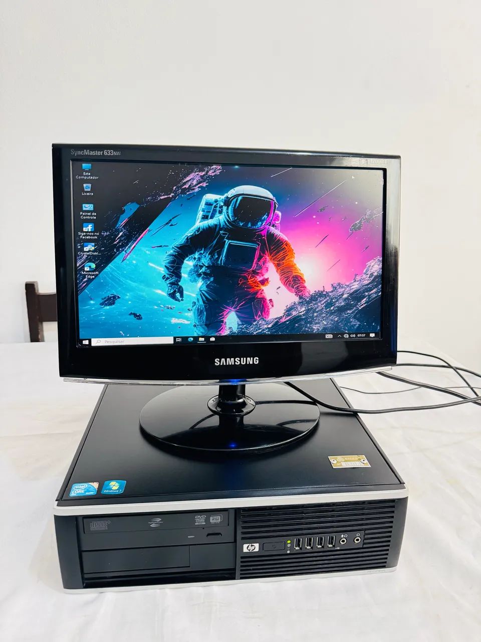 Computador básico estudar YouTube Facebook  - Foto 3