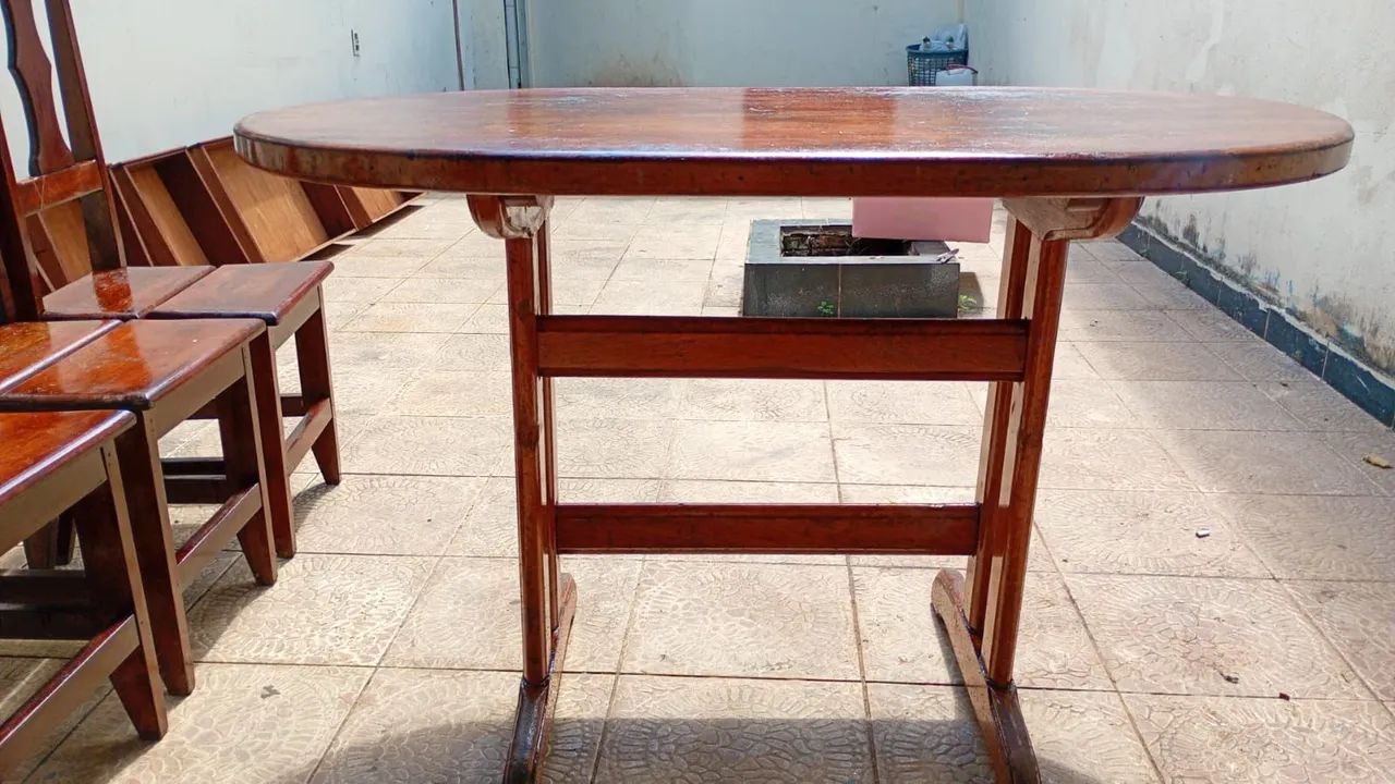 Mesa madeira  - Foto 4