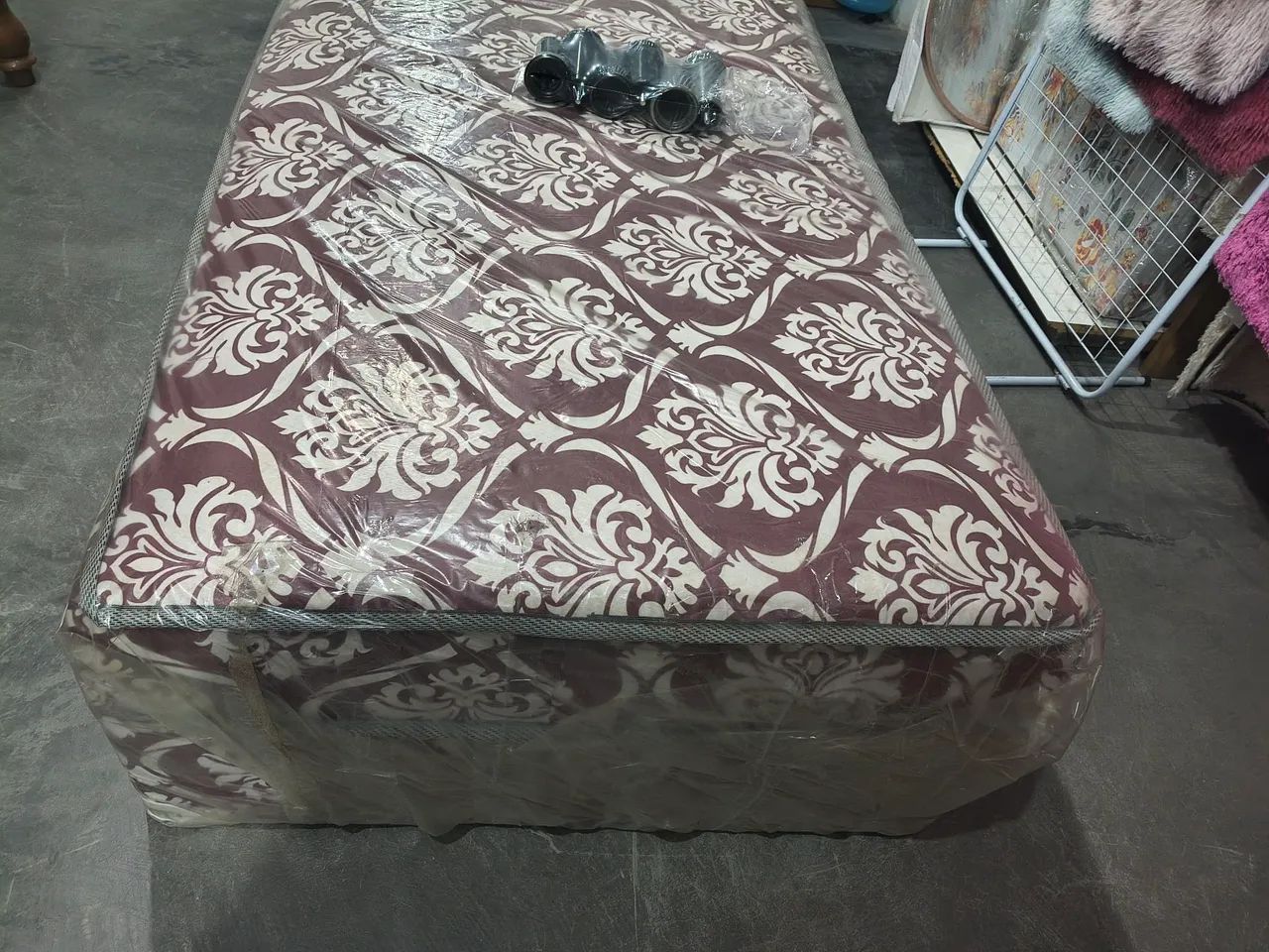CAMA BOX SOLTEIRO ESPUMA NOVA R$350 - ENTREGO  - Foto 3