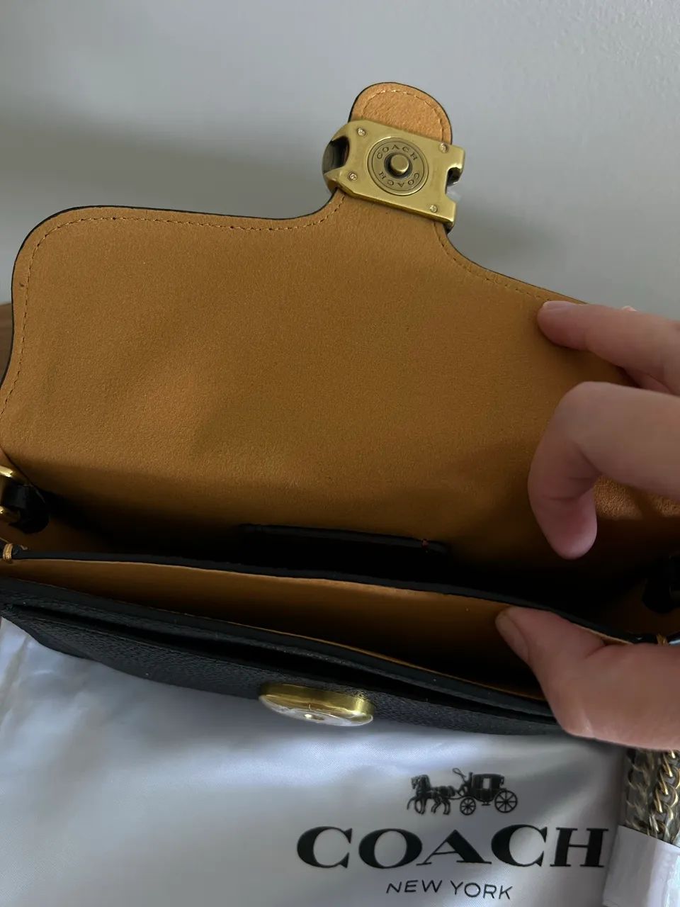 Bolsa Coach Tabby 19 Preta original - Foto 2