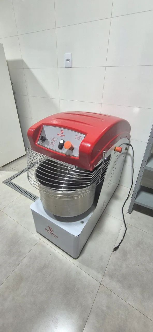 Amassadeira Espiral 25 kg AES-40/1 G3 220v Braesi