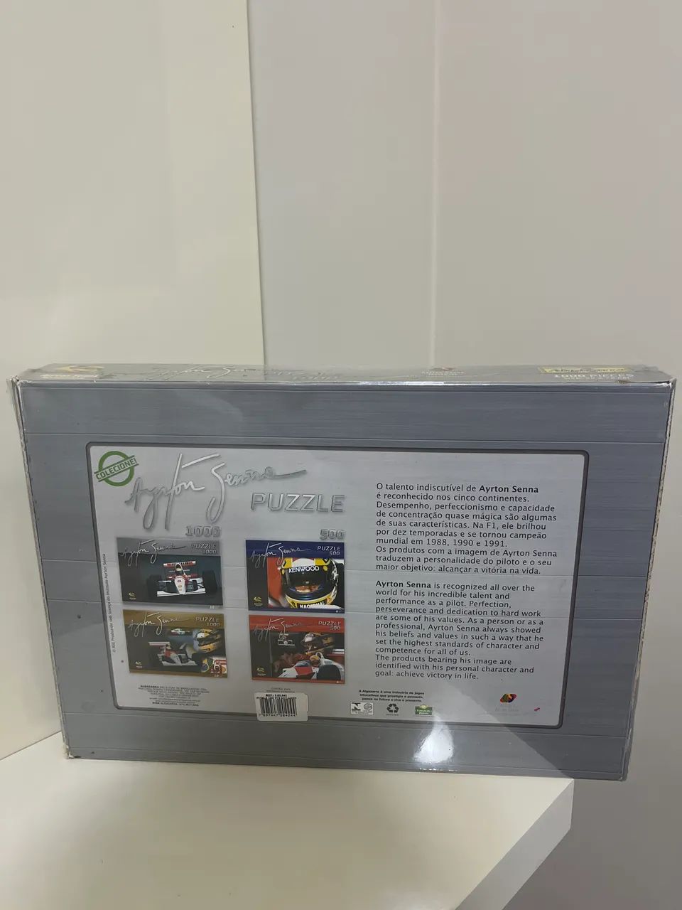 Quebra Cabeça Ayrton Senna Original Lacrado Raridade  - Foto 2