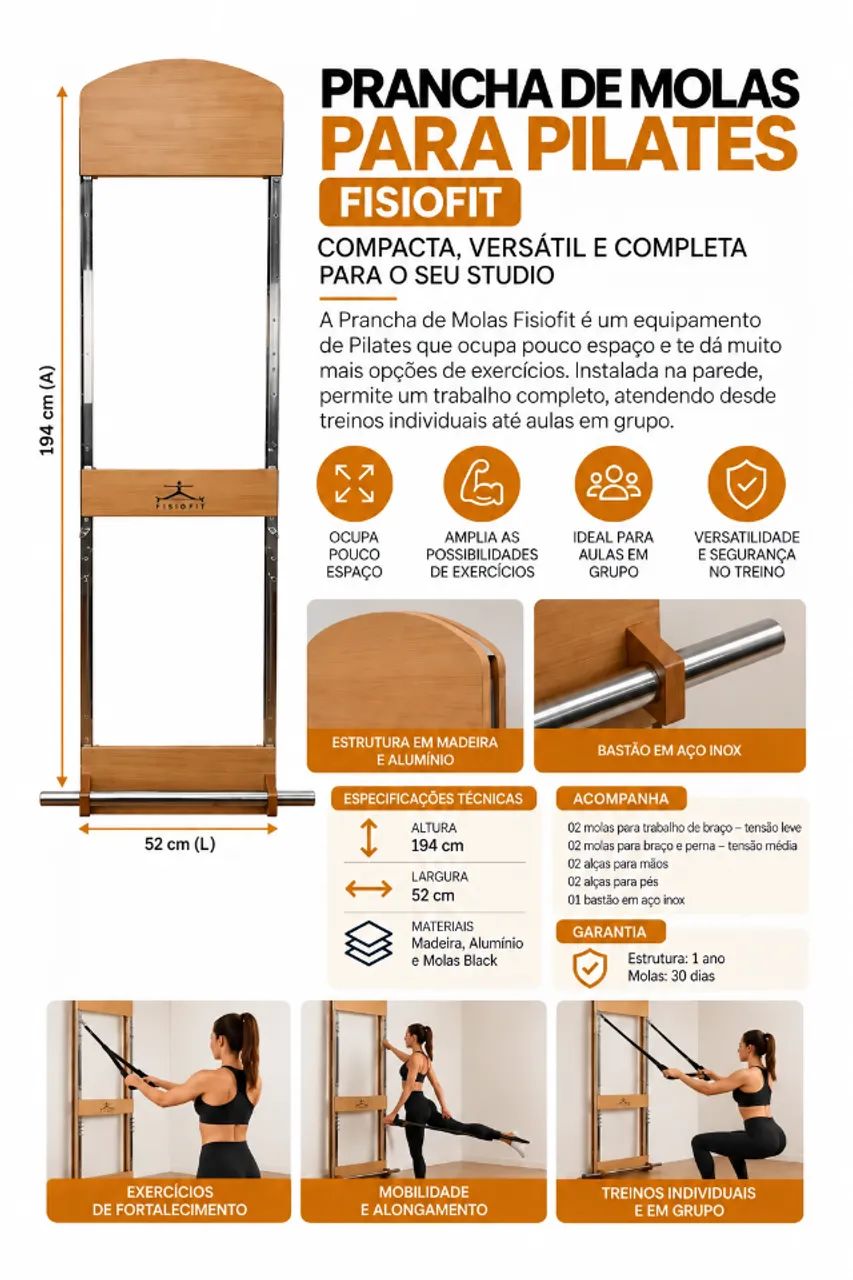 Prancha de Molas - Pilates - Foto 2