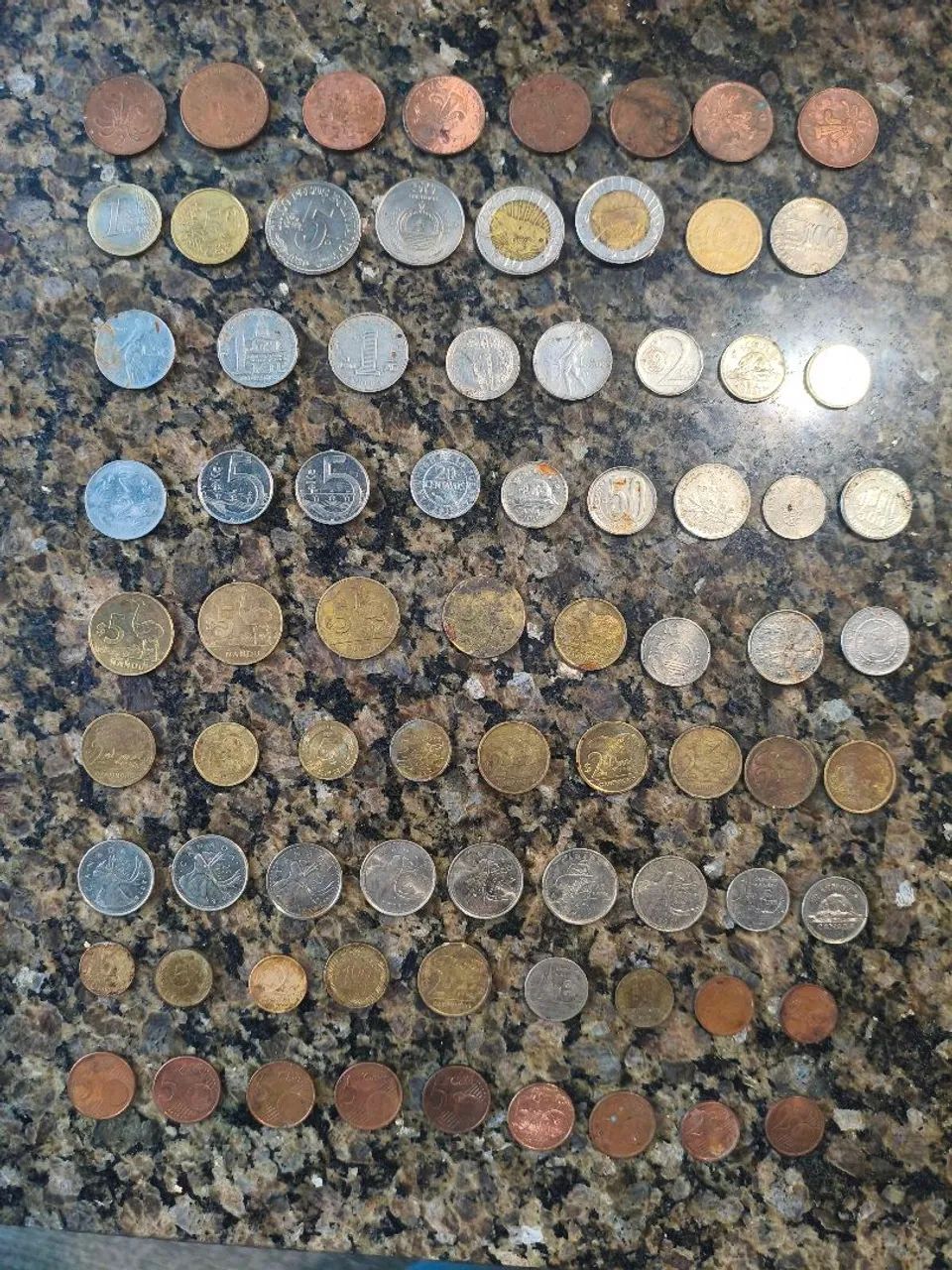 Moedas estrangeiras 