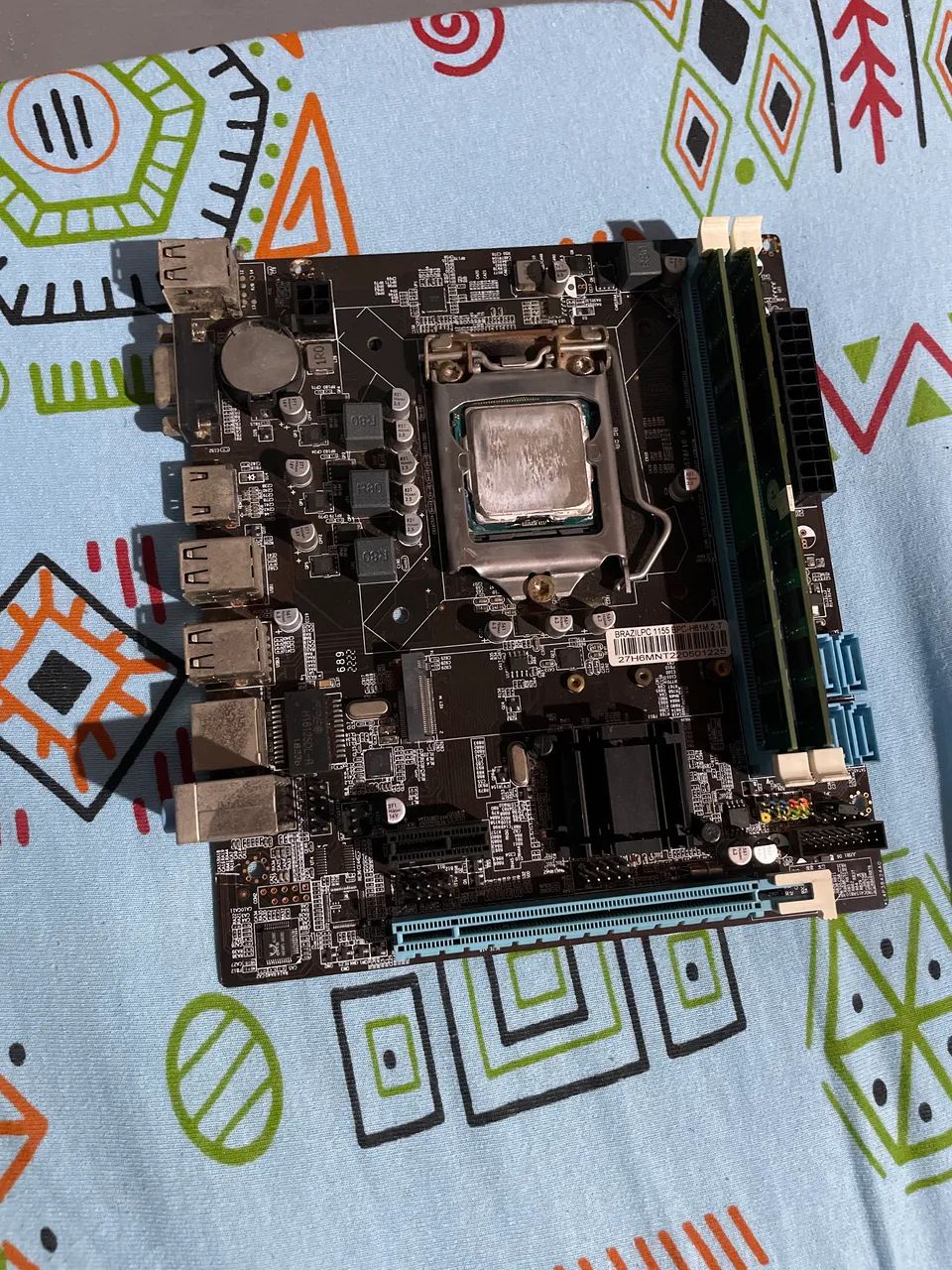 Kit Xeon E3-1225 V2 + H61 + 16GB DDR3 + Cooler - Pronto para Usar