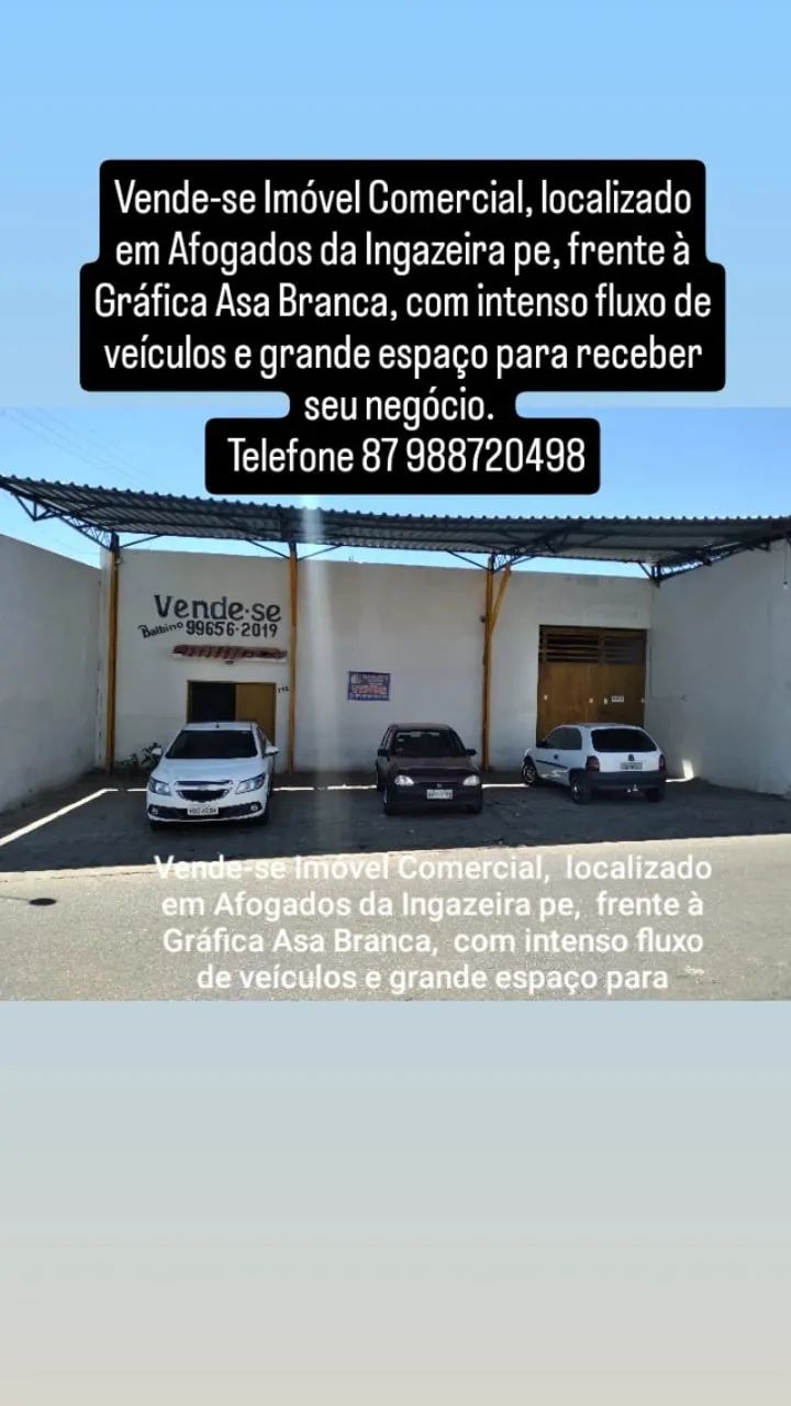 IMÓVEL COMERCIAL EM AFOGADOS DA INGAZEIRA PE