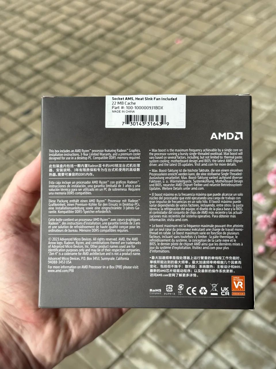 Processador AMD RYZEN 5 8500G - Foto 3
