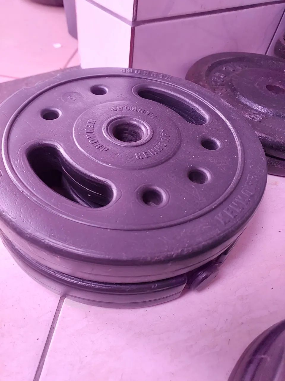 Anilhas 3 e 5kg