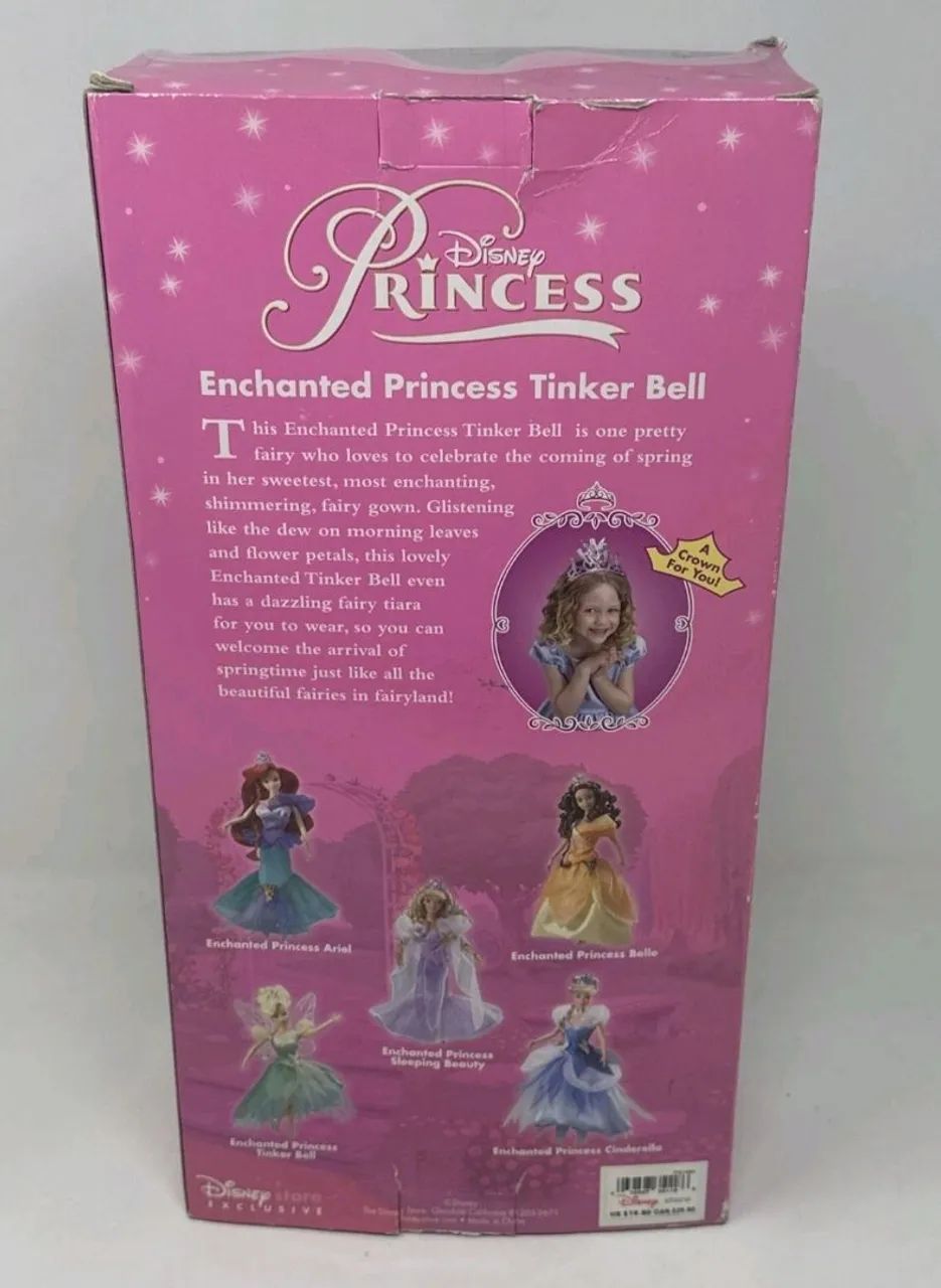 BONECA BARBIE TINKERBELL NOVA LACRADA ITEM RARO - Foto 2