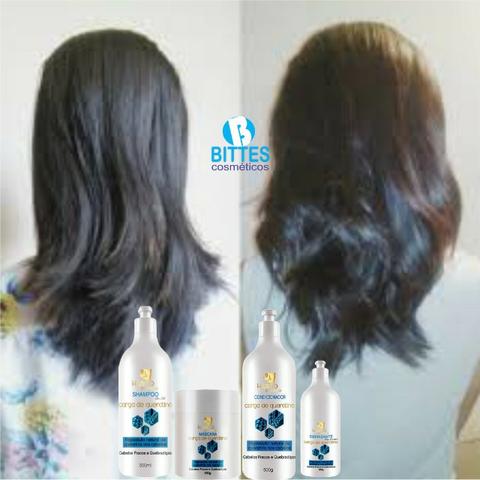 Kit Carga de Queratina a Força que Faltava para seu Cabelo Hábito Cosméticos - Foto 3