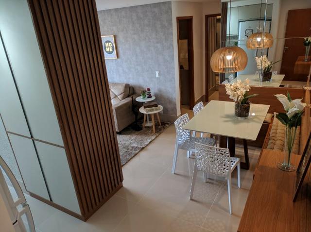 Apartamento no parque amazonia, 2qts com entrada dividida em 100x