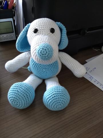 Cachorrinho Amigurumi