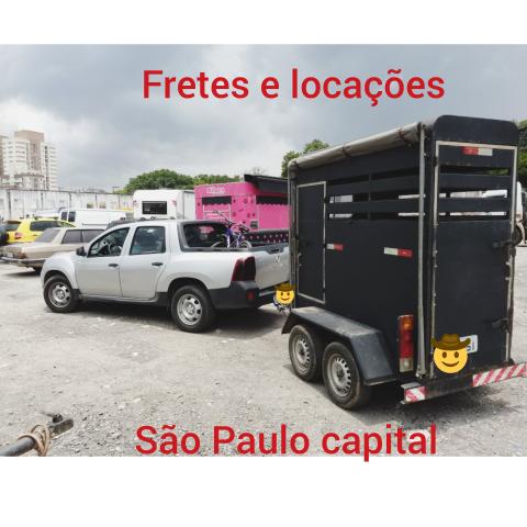 Aluguel, carretinha, trailer, reboques p/ cavalos - Foto 2