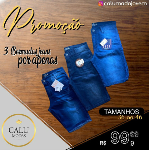 Bermudas Jeans Promocional