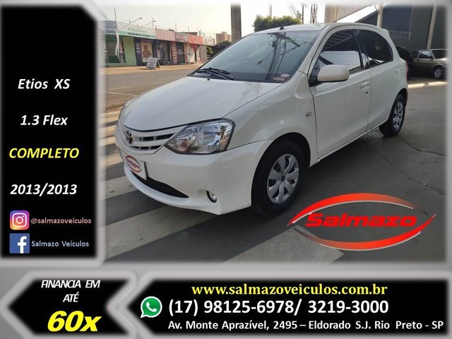 TOYOTA ETIOS 2013/2013 1.3 XS 16V FLEX 4P MANUAL
