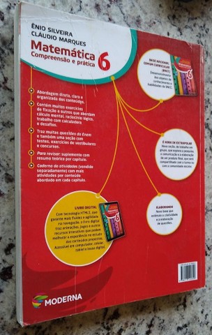 Livro Matemática Compreensão e Prática 6 / Excelente Estado!!! - Foto 2