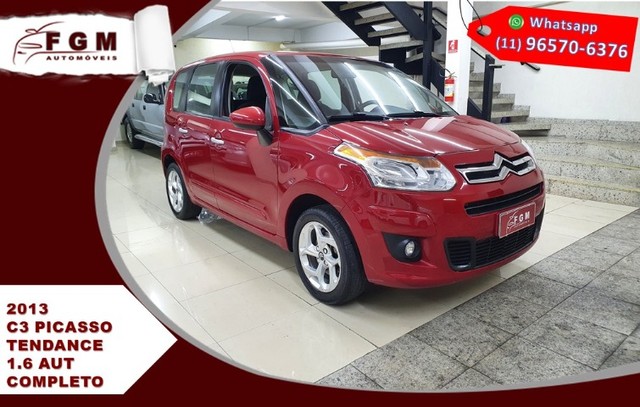 CITROËN C3 PICASSO 1.6 FLEX TENDANCE AUTOMÁTICA 2015