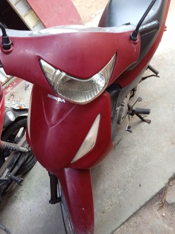 VENDE-SE BIZ ANO 2008, COM PARTES DANIFICADAS CARANAGEM  PEDAL