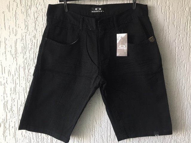 Bermuda jeans com elastano, short masculino jeans  - Foto 5