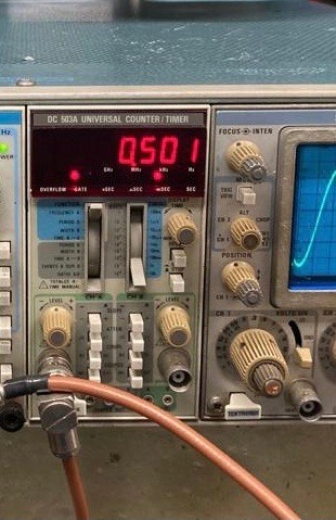 Tektronix - osciloscópio, frequencímetro  e oscilador - Foto 3