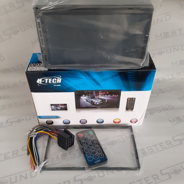 Midia. H-Tech. MP5. C/usb,sd,bluetooth, auxiliar, 7 cores. Padrão. Garantia. Novo. Inst.  - Foto 4