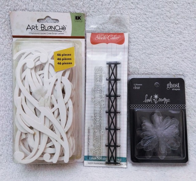Kit scrapbook ou artesanato 12 peças  - Foto 4