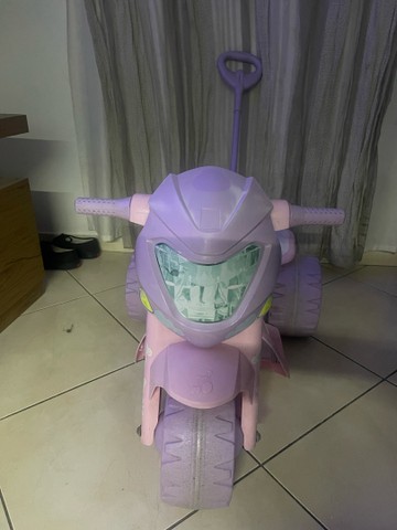 Moto Elétrica Infantil Princesas Disney - Foto 3