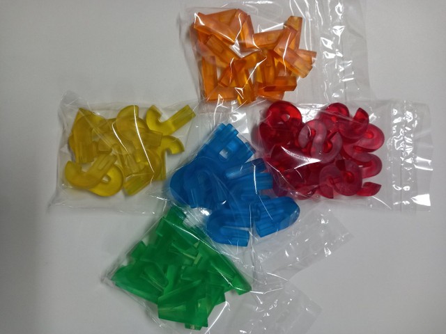 24 Letras para artesanato chaveiros brindes imãs leds apliques e muito mais - Foto 5