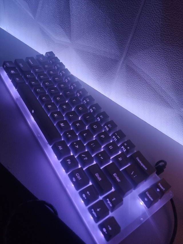gamakay k66 mecânico teclado