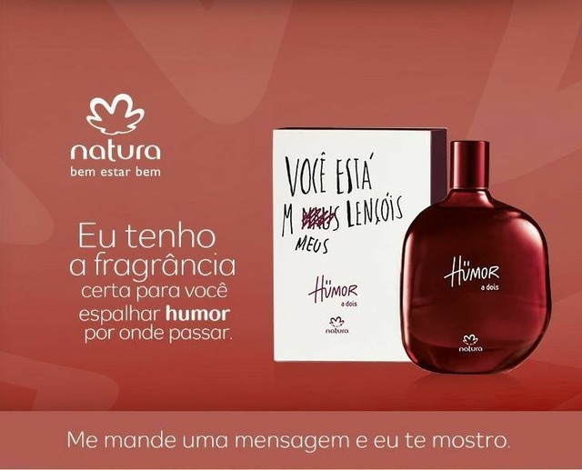 HUMOR A DOIS MASCULINO DA NATURA. - Beleza e saúde - Guamá, Belém  1015494816 | OLX