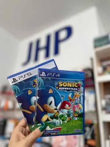 Sonic Superstars - PS4 - Game Games - Loja de Games Online