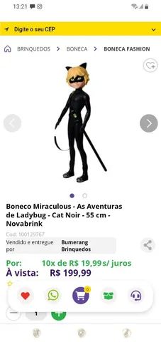 MIRACULOUS CAT NOIR - Bumerang Brinquedos