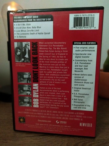 DVD BOB DYLAN - Don't Look Back (Usado - Foto 3