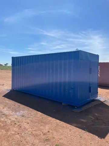 Container marítimo almoxarifado - Pintado da cor de sua preferência.