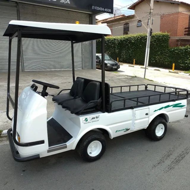 Carrinho elétrico jacto plataforma 