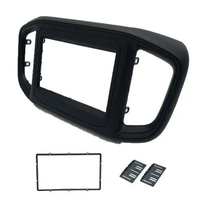 Moldura Painel Fiat Strada 21 / Fiorino - Black Piano - F 4222 - Foto 2