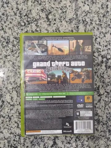 jogo GTA v GTA 5 Xbox 360 mídia física original