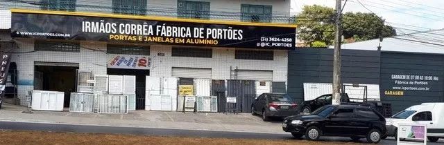 Portão de correr c/social para garagem - Foto 3