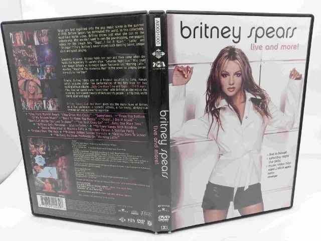 Dvd Britney Spears - Live And More! - Original Show E Clipes (Usado) - Foto 4